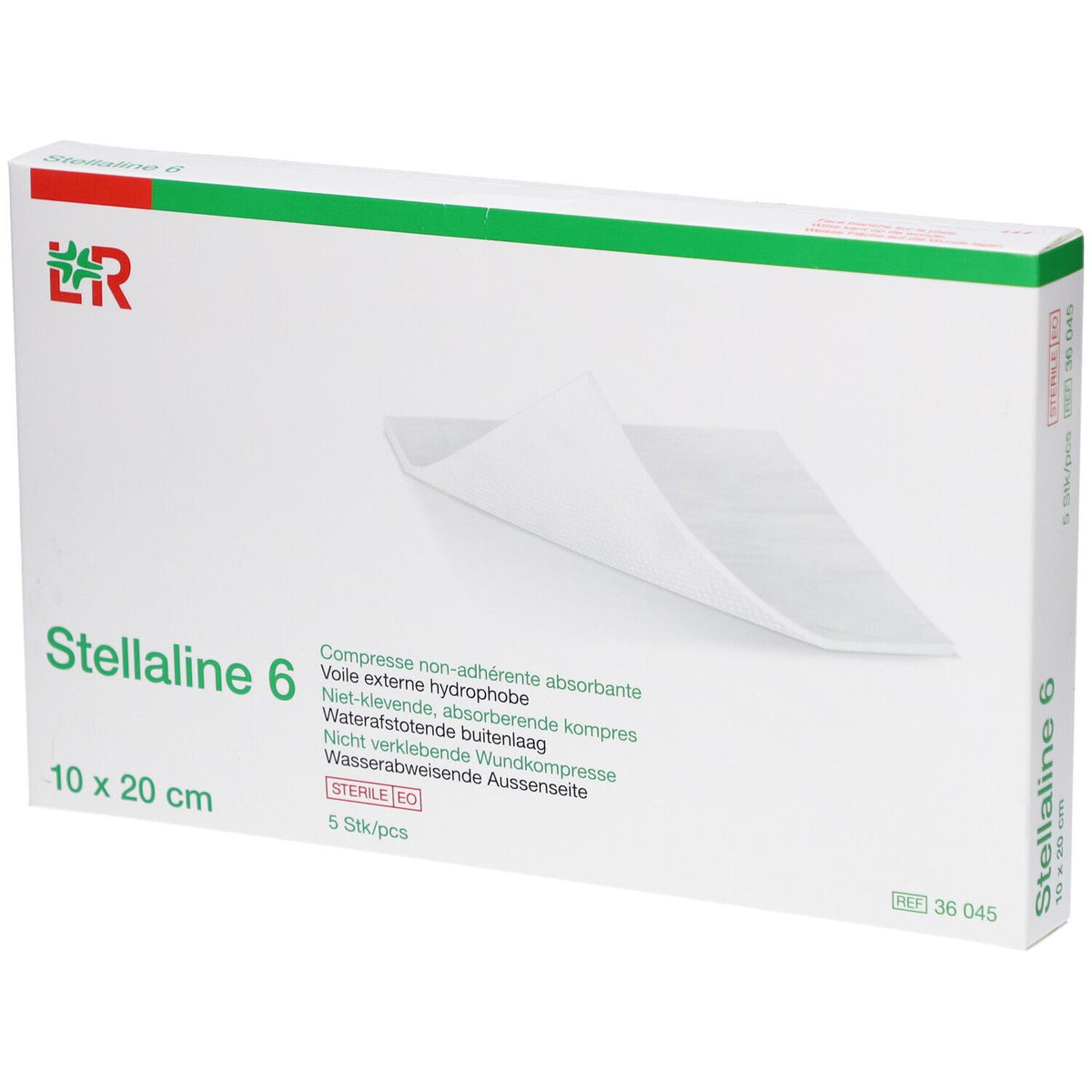 Stellaline 6 Pansement Stérile 10,0X20,0cm