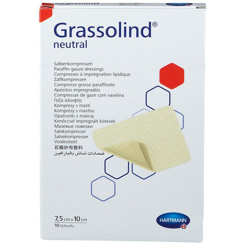 Hartmann Grassolind Neutral Dressing Ointment 7.5 x 5cm 10 units