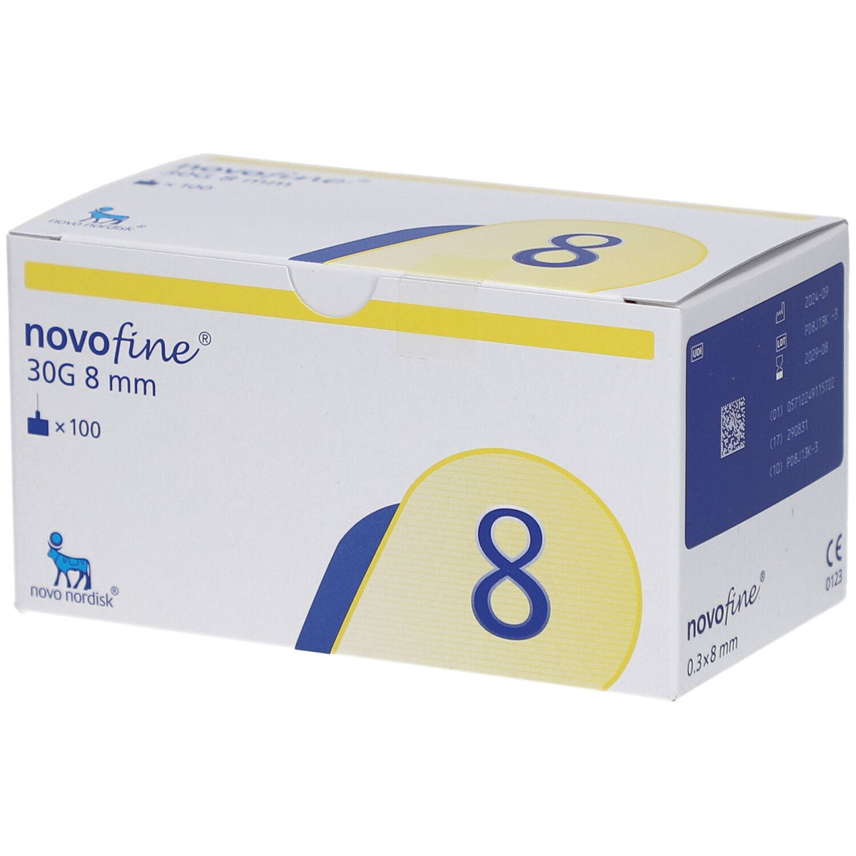 Novofine® 30G 8 mm — 100 pièces