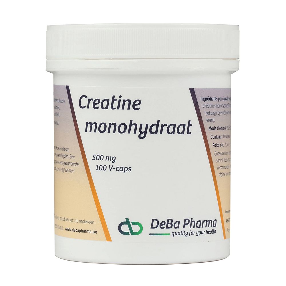 DeBa Pharma Creatine Monohydrate 500 mg (100 pièces)
