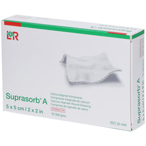 Suprasorb® A Calcium Alginat Kompresse 5 x 5 cm 20440