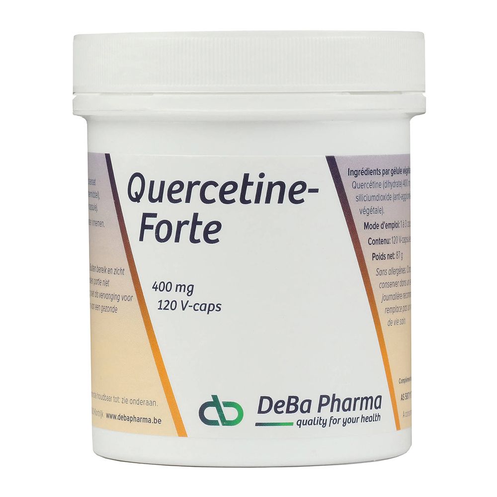 Deba Pharma Quercétine-Forte 400mg (120 gélules)