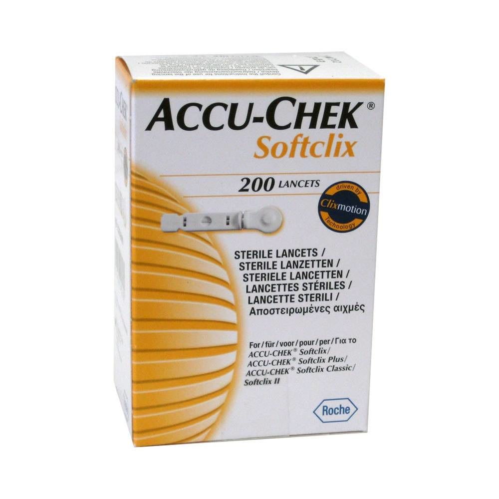 ACCU-CHEK® Softclix lancettes (200 pièces)