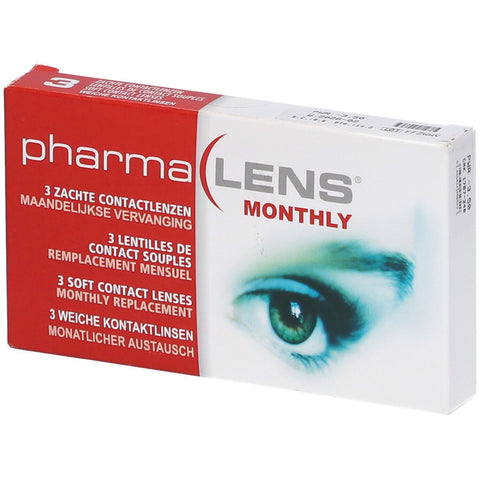 PharmaLens Linsen (Monat) (Dioptrien -3.50) – 3 Stück
