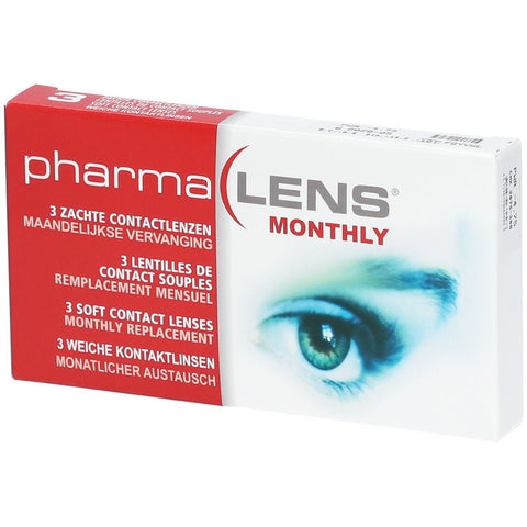 pharmaLENS® MONTHLY lentilles -4.75 (3 pièces)