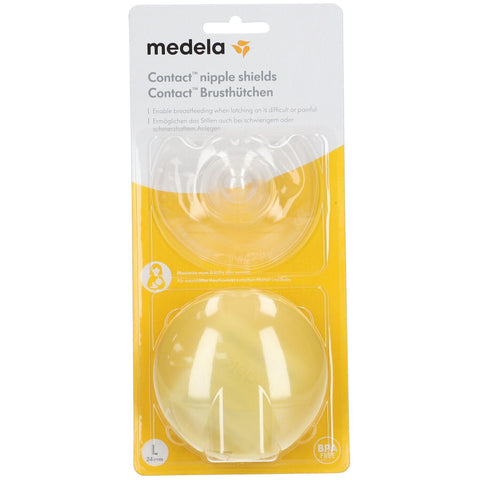 Medela Brusthütchen Contact L (Paar) mit Aufbewahrungsbox