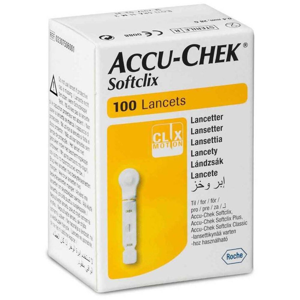 ACCU-CHEK® Softclix lancettes (100 pièces)