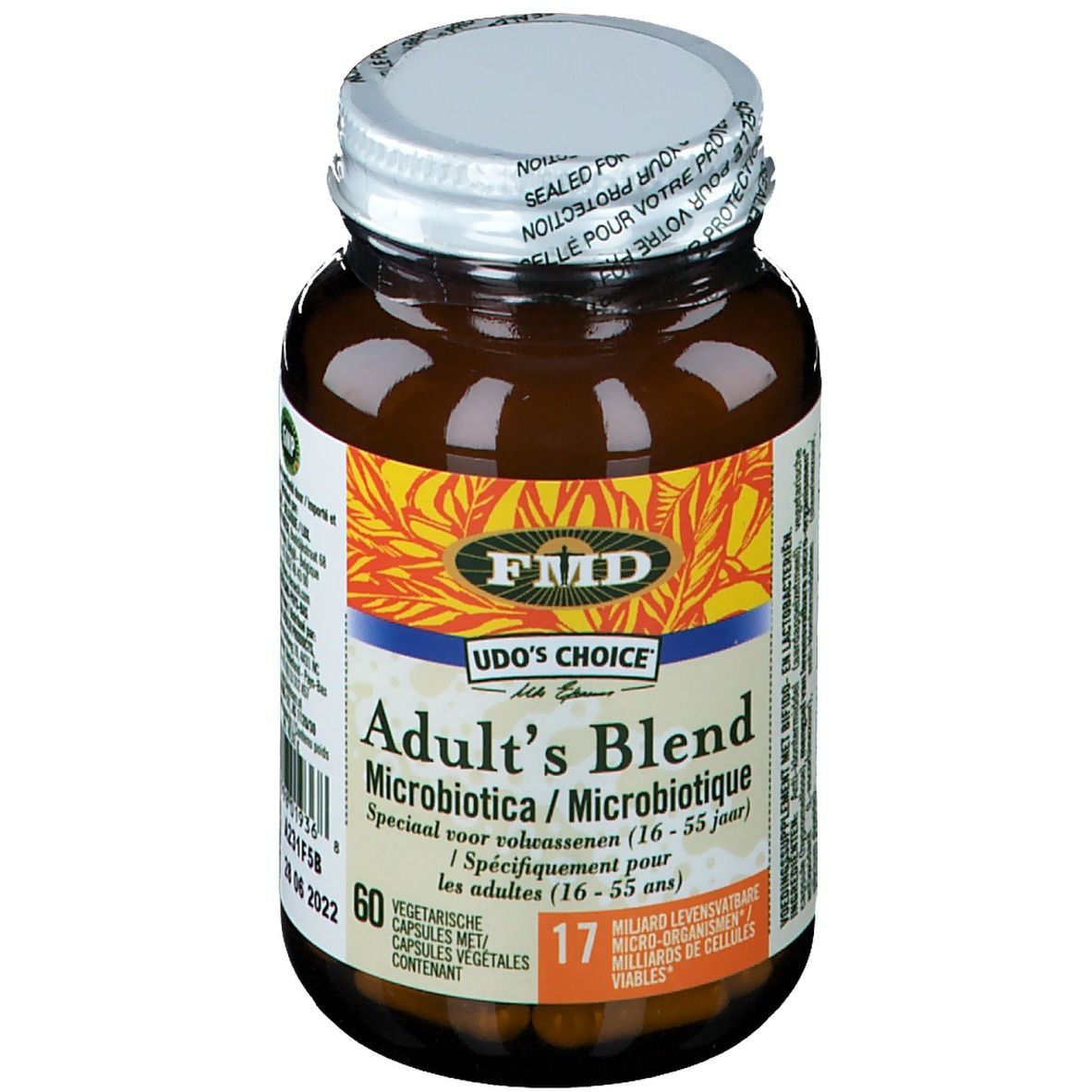 Udo's Choice Microbiotica Adult's Blend 60 capsules