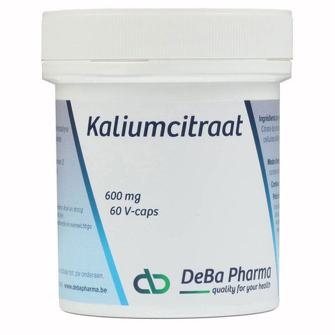 Deba Citrate de potassium 600 mg — 60 gélules