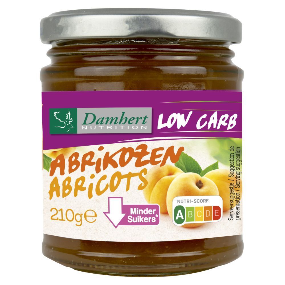 Damhert Confiture Diététique Abricot Tagatose (210 g)