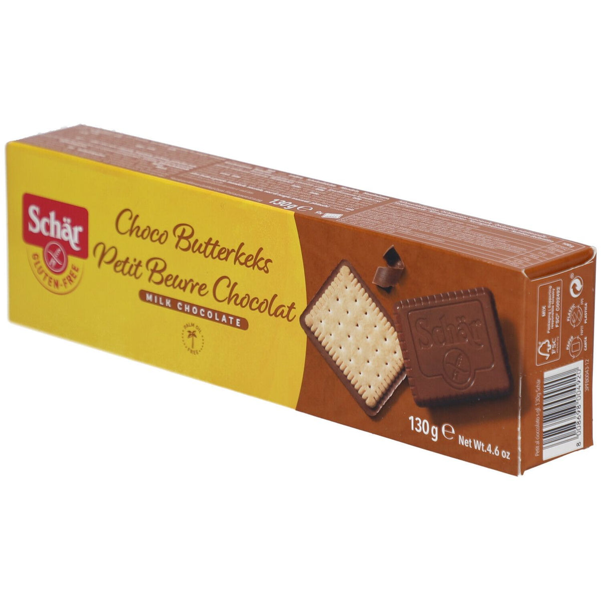 Schär biscuits au beurre au chocolat sans gluten (130 g)