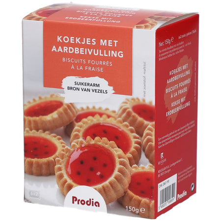 Prodia Biscuits fourrés à la fraise
