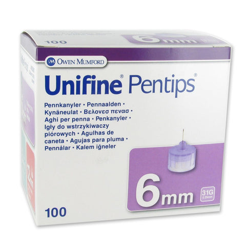 Unifine Sterile Nadel 31G 6 mm AN3590 (100 Stück)