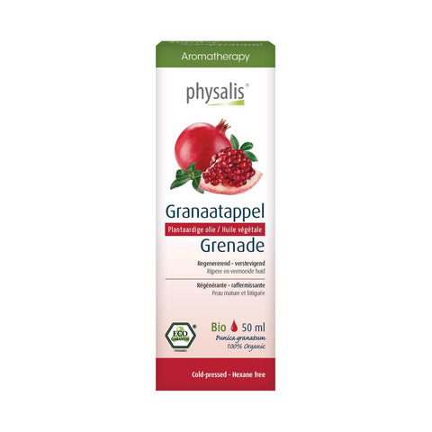 Physalis Huile végétale Bio Grenade (50 ml)