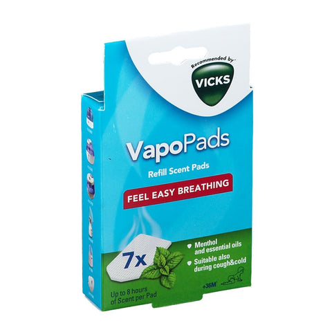 Vicks VH7 Vapopads Menthol +36 mois (7 pièces)