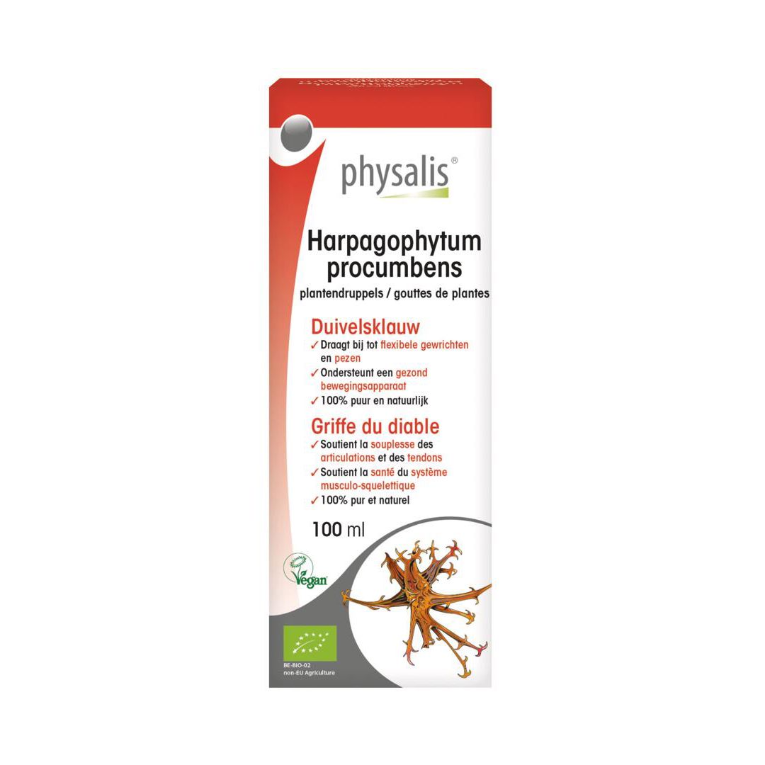 Physalis® Harpagophytum Procumbens gouttes de plantes bio (100 ml)