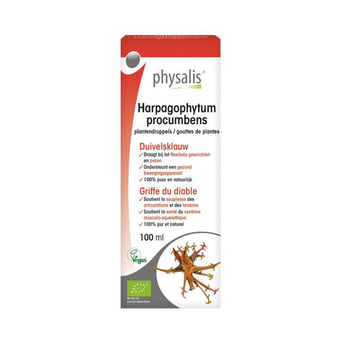 Physalis® Harpagophytum Procumbens gouttes de plantes bio (100 ml)