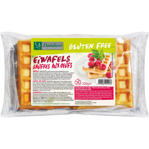 Damhert gaufres aux œufs sans gluten (4 pièces)