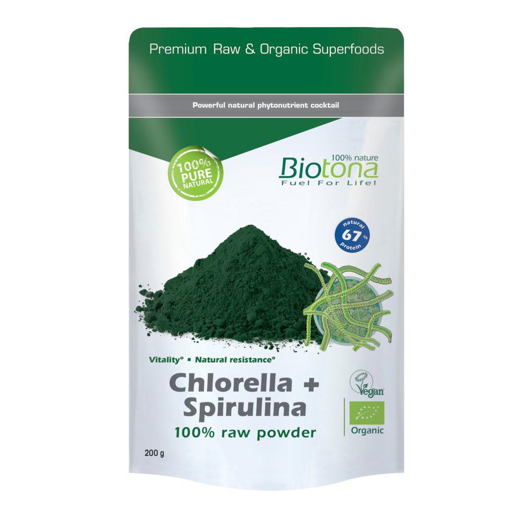 Biotona Chlorella + Spirulina (200 g)