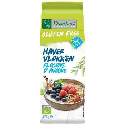 Damhert flocons d'avoine sans gluten (275 g)