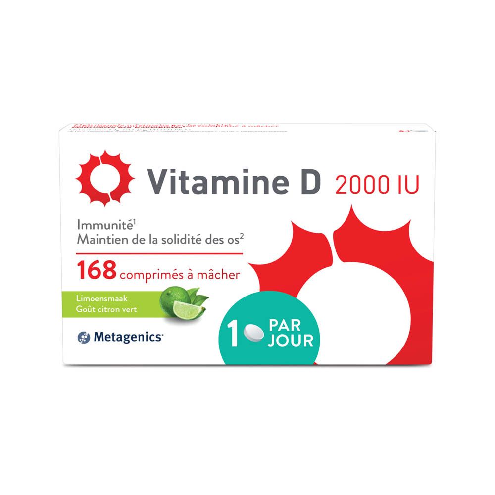 Metagenics Vitamine D 2000IU (168 pièces)