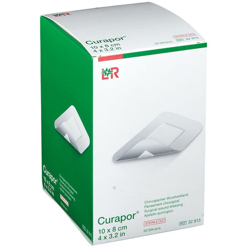 Curapor® Pansements chirurgicaux stériles 8 cm x 10 cm
