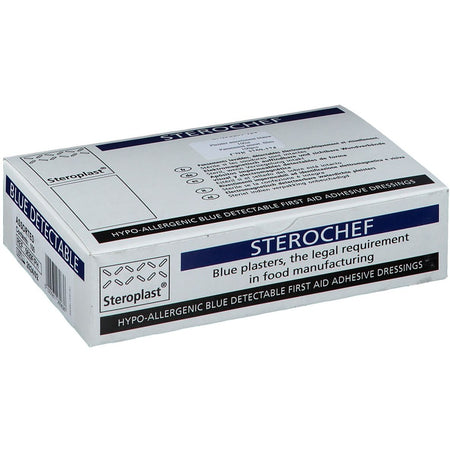 Covarmed Sterochef pansement bleu (100 pièces)