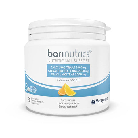 BariNutrics Citrate De Calcium Agrumes (90 comprimés)