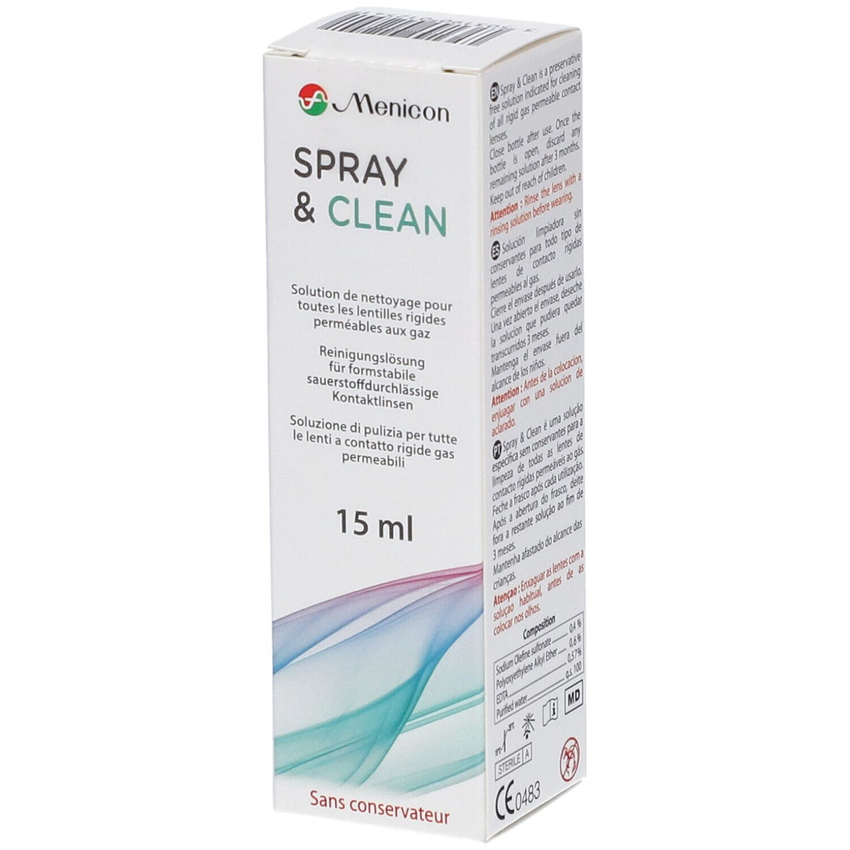 Menicon Spray & Clean (15 ml)