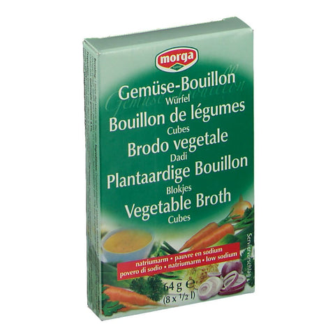 Morga Gemüsebouillonwürfel natriumarm (8 x 8 g)