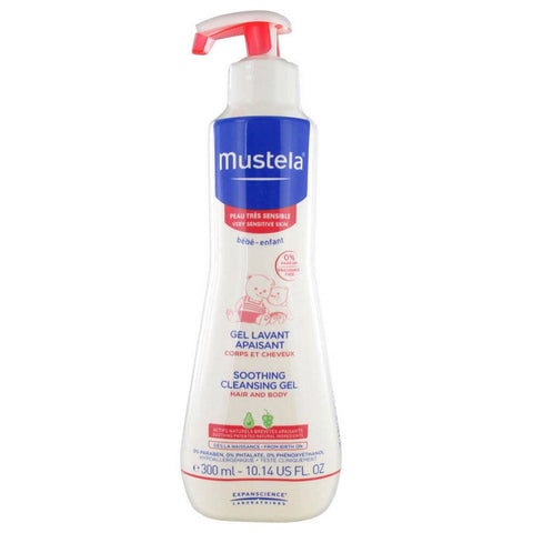Mustela Beruhigendes Waschgel - Sehr empfindliche Haut (300 ml)