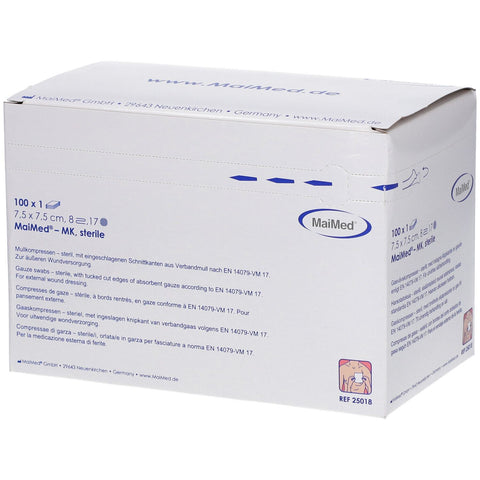 MaiMed® Compresse 7,5 x 7,5 cm stérile