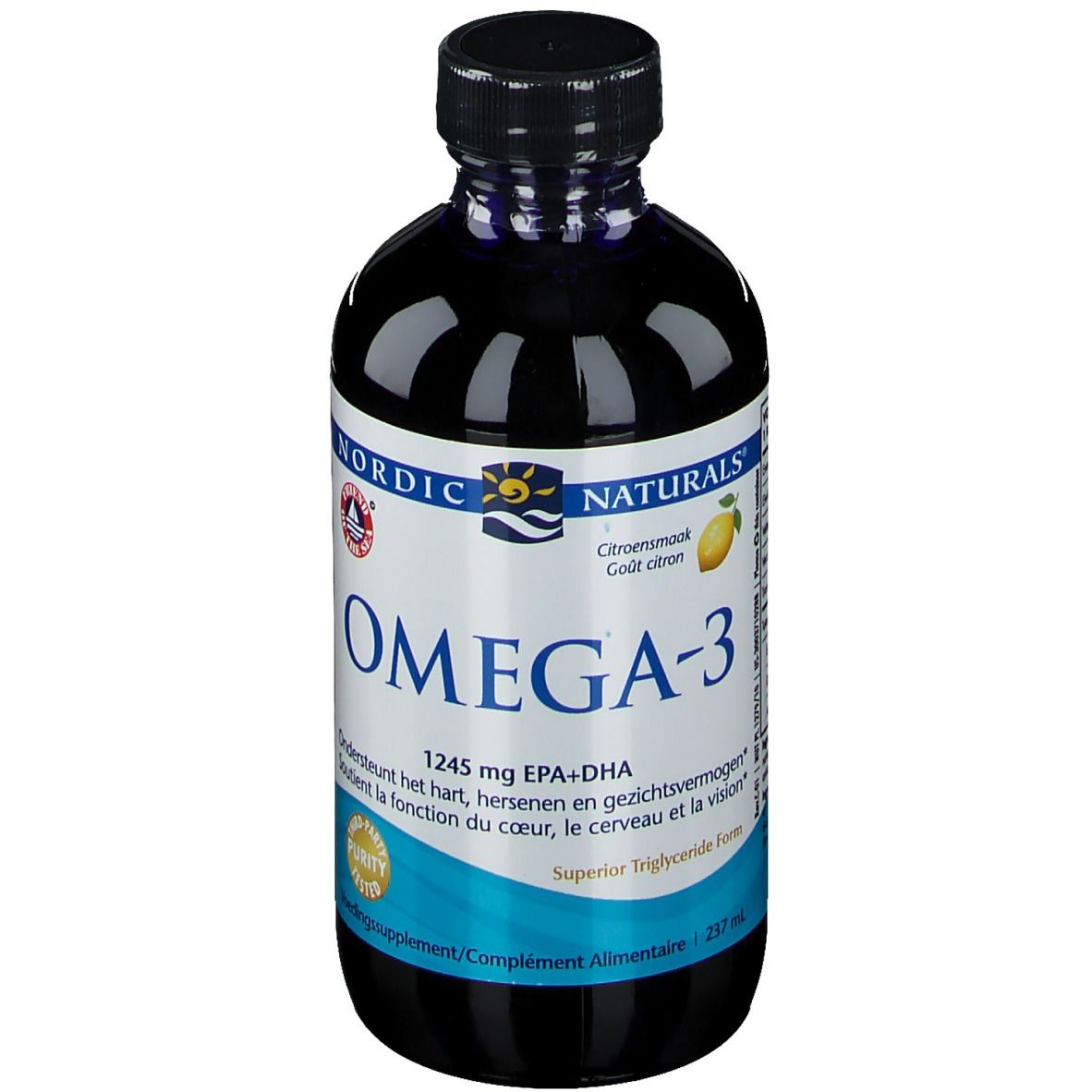 NORDIC NATURALS® OMEGA-3 Goût citron — 237 ml