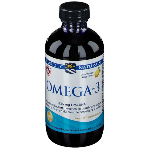 NORDIC NATURALS® OMEGA-3 Goût citron — 237 ml
