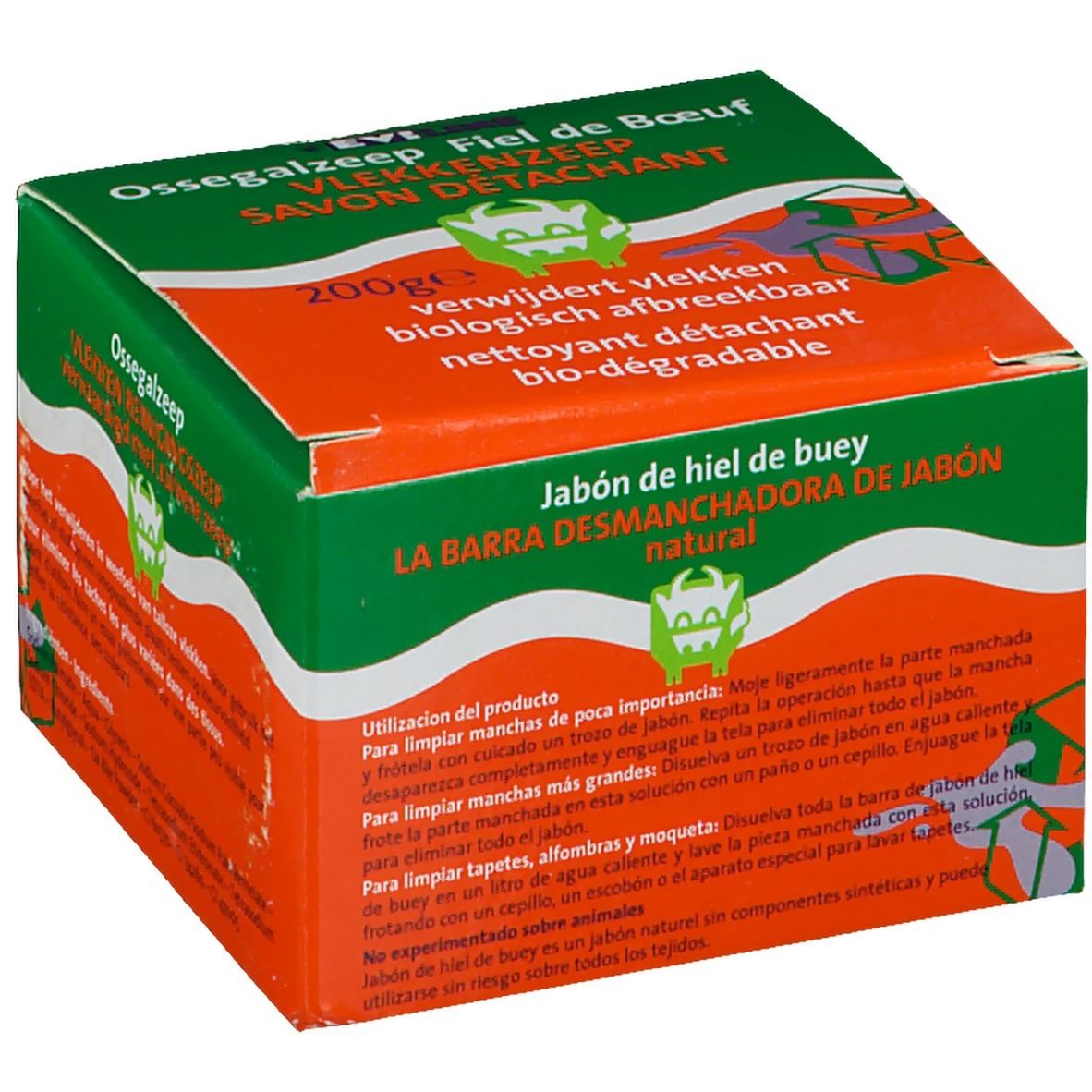 Fiel de Boeuf Savon détachant pour tissus (200 g)