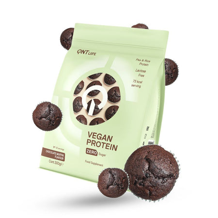 QNT Vegan Protein Muffin au Chocolat (500 g)