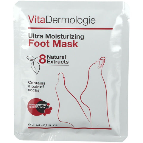 VitaDermologie masque pour les pieds (1 pièce)