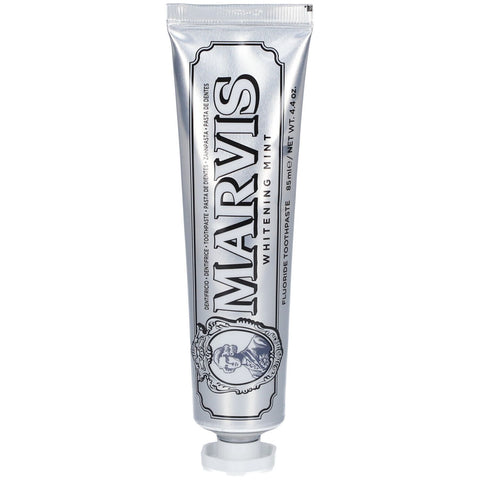 Marvis Zahnpasta Whitening Mint - Aufhellend mit Minzgeschmack (85 ml)