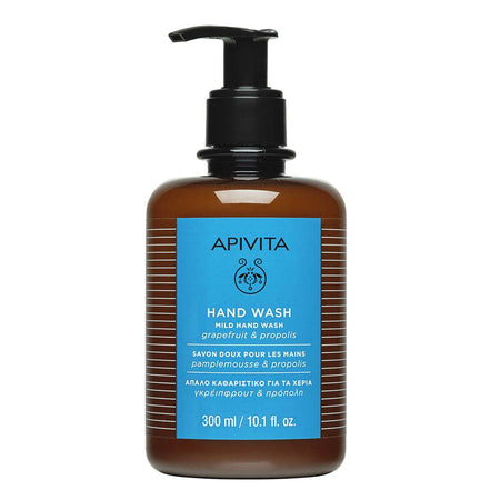 Apivita gel lavant doux pour les mains pamplemousse et propolis (300 ml)