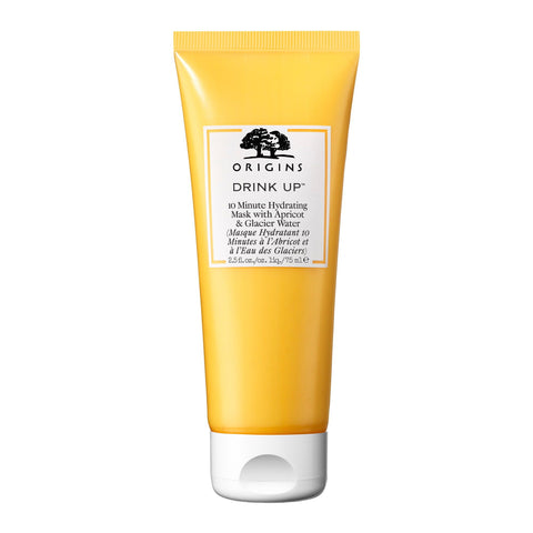 ORIGINS Drink Up™ masque hydratant 10 minutes à l'abricot et à l'eau glaciaire suisse (75 ml)