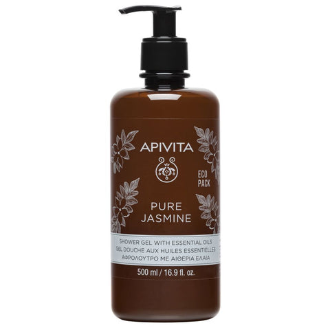 Apivita Pur Jasmine gel douche aux huiles essentielles (500 ml)