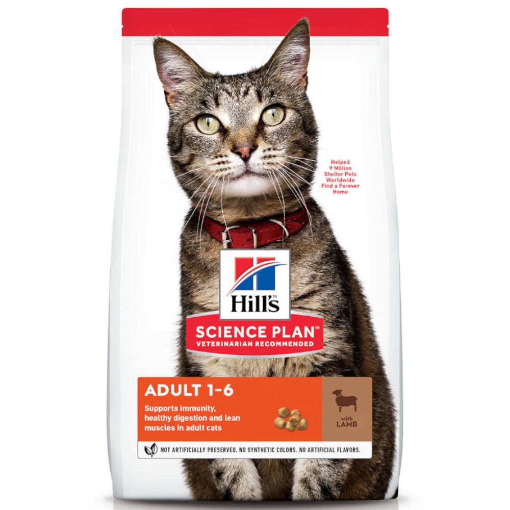 Hill's Science Plan Feline Chat Adulte Agneau & Riz (1,5 kg)