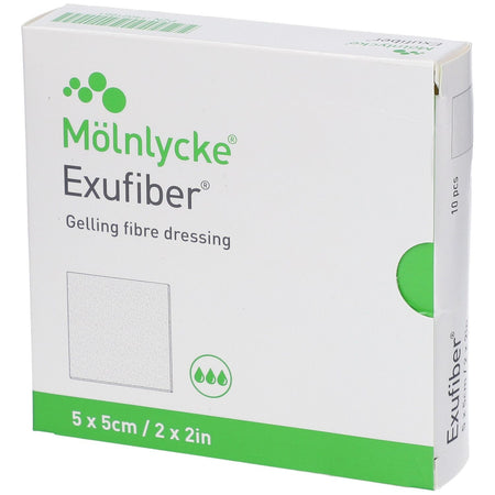Mölnlycke® Exufiber® 5 x 5 cm