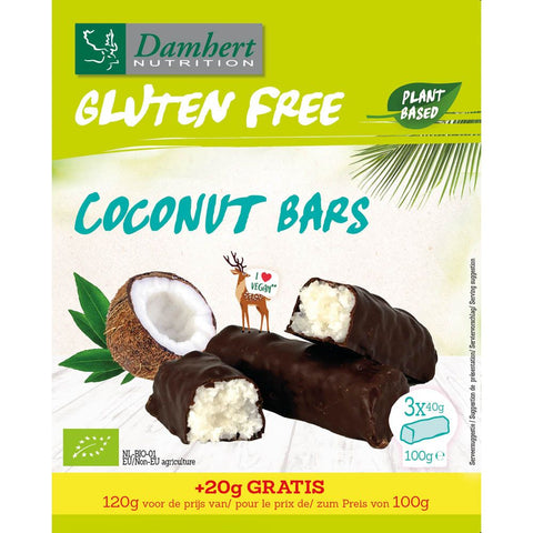 Damhert Glutenfreie Kokosnussriegel