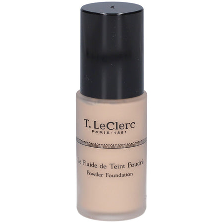 T. LeClerc Fluide de Teint Poudré 02 Clair Rosé Mat — 30 ml