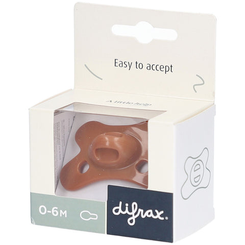 Difrax Natural Pacifier 0-6M 1 unit