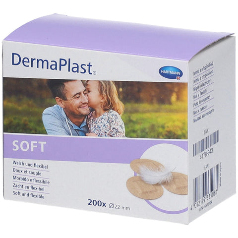 Hartmann DermaPlast Soft Injection 22 mm (200 pièces)
