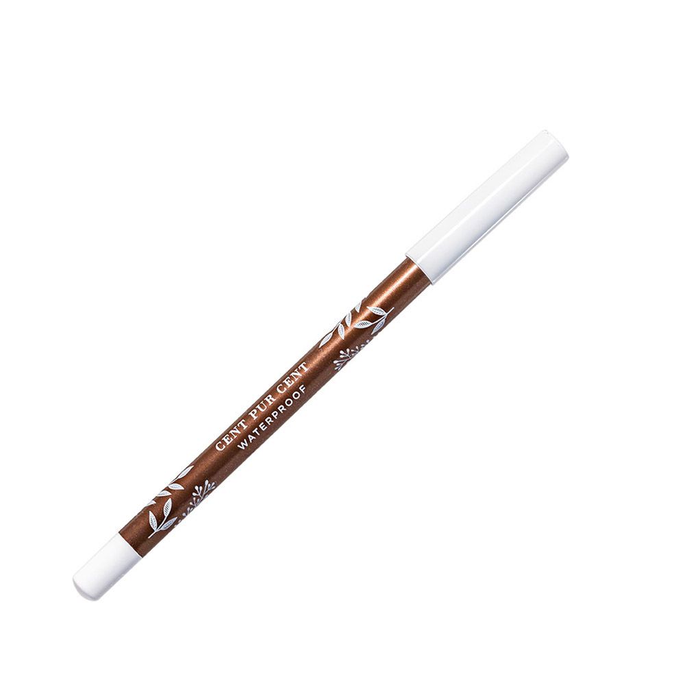 Cent Pur Cent Crayon à yeux imperméable brun (0,8 ml)