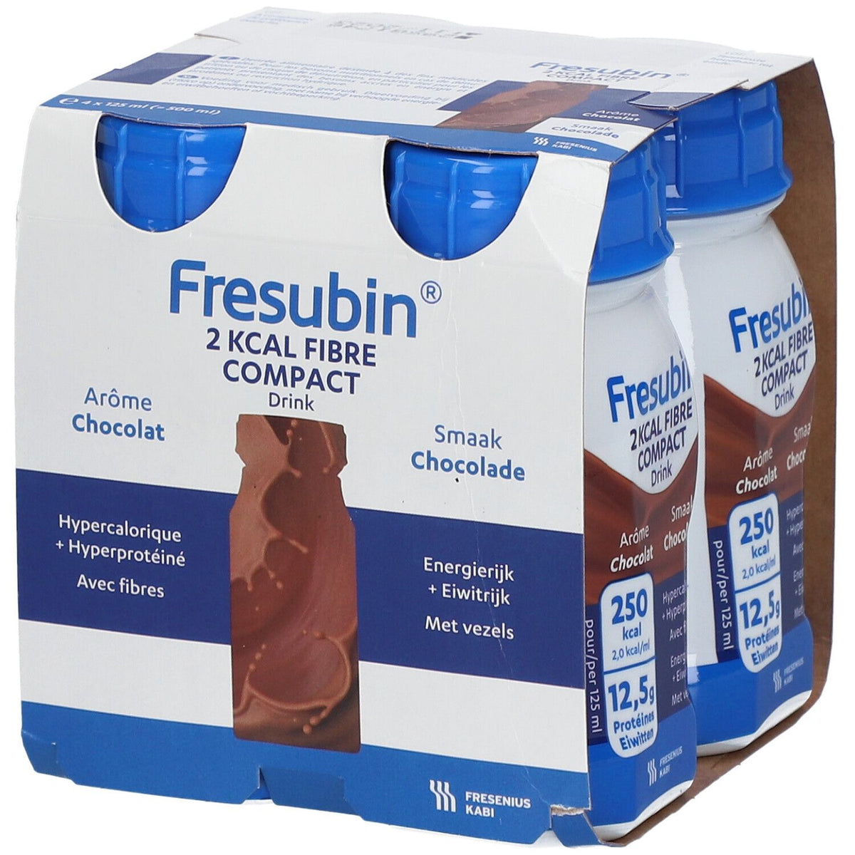 Fresubin 2 Kcal Compact Drink Chocolat (4x125 ml)
