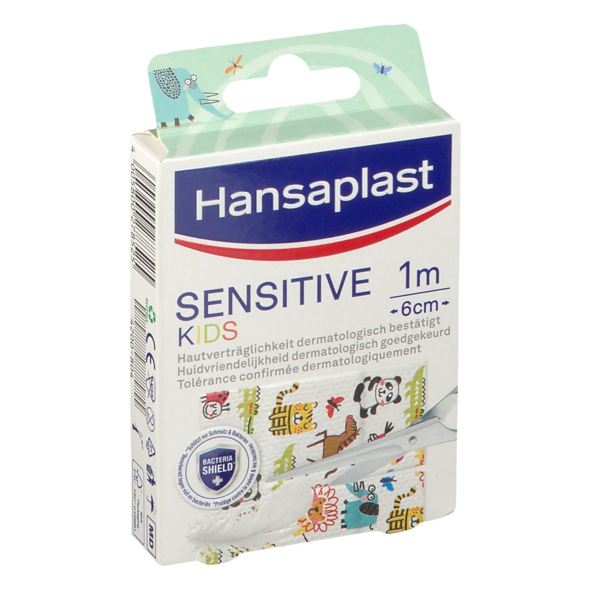Hansaplast Sensitive Kids 1m x 6cm (1 pièce)